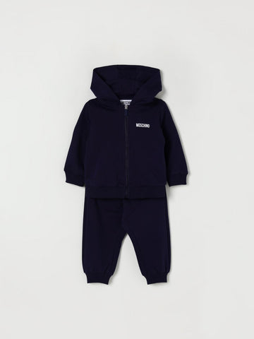tuta con logo MUK05GLCA40 40016 MOSCHINO KIDS 