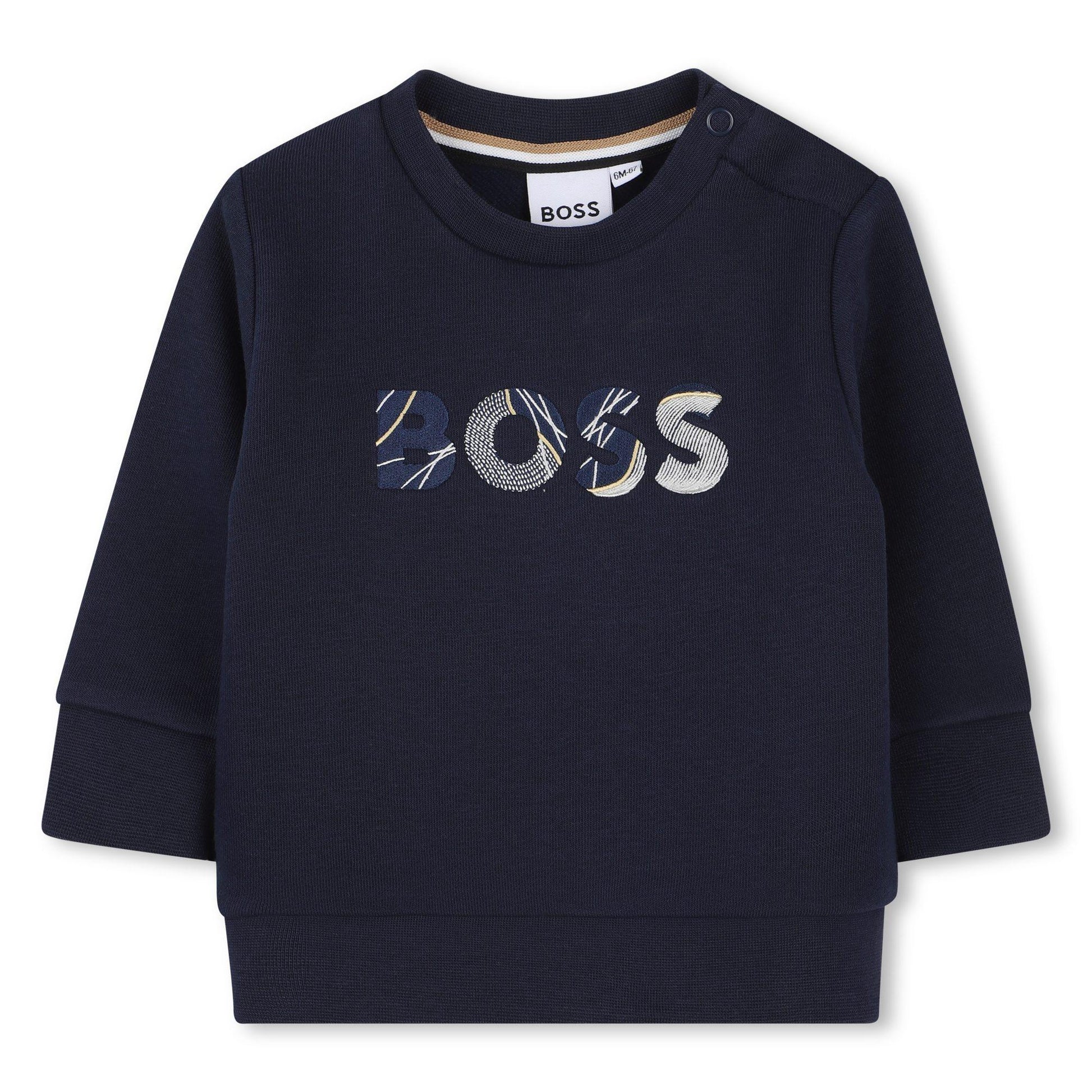 felpa con logo J52457 849 BOSS 