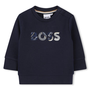 felpa con logo J52457 849 BOSS 