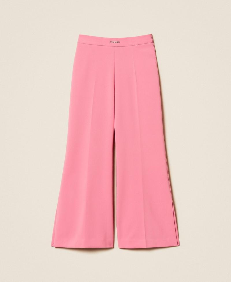 pantalone flare con spacchi 261GJ2Q51 07207 TWINSET GIRL 