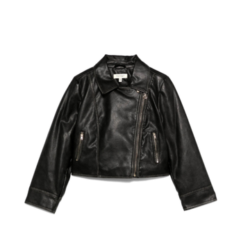 giacca biker con zip 252GB2240 00006 TWINSET GIRL 