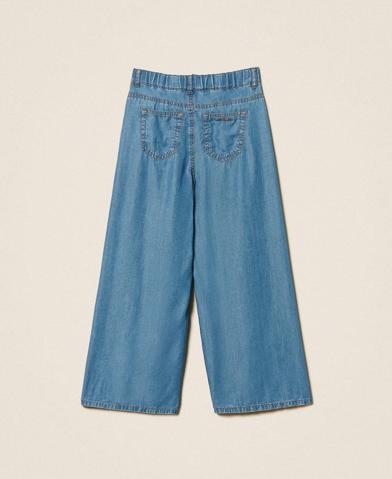 jeans a gamba larga 261GJ2070 13235 TWINSET GIRL 