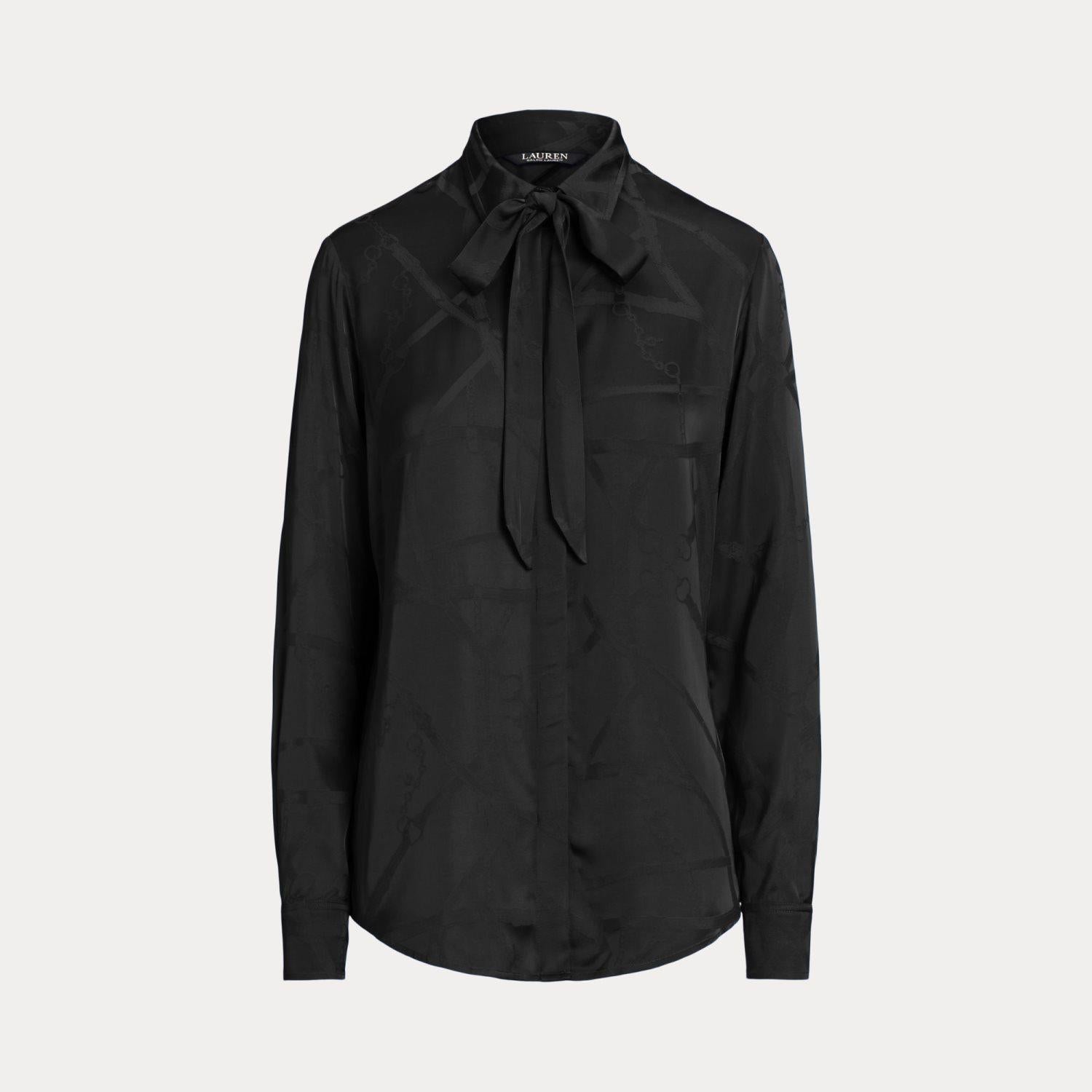 Camicia con collo fiocco 200-918647 001 LAUREN RALPH LAUREN 