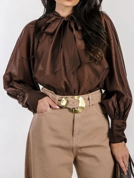 camicia con fusciacca 261AP2180 10780 TWINSET ACTITUDE 