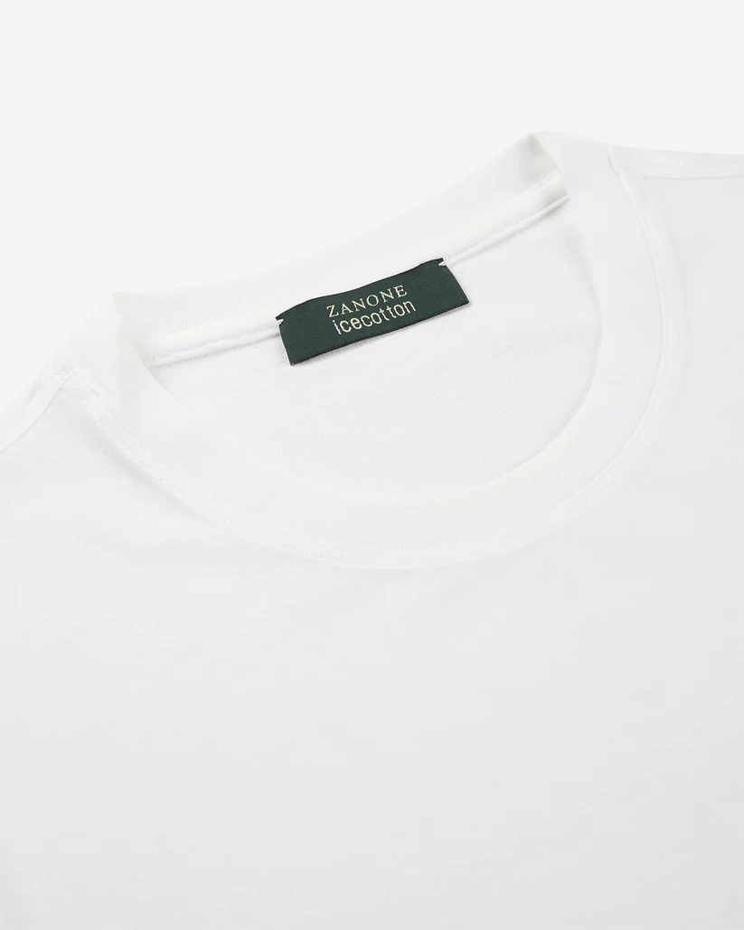 t-shirt slim fit ice cotton 815194 ZG380 Z0001 ZANONE 