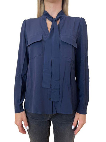 camicia in misto seta sfiancata ALIBI 007 EMME MARELLA 