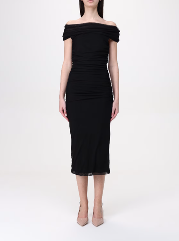 abito in jersey stretch H.V3586SA.4242 NERO HANITA 