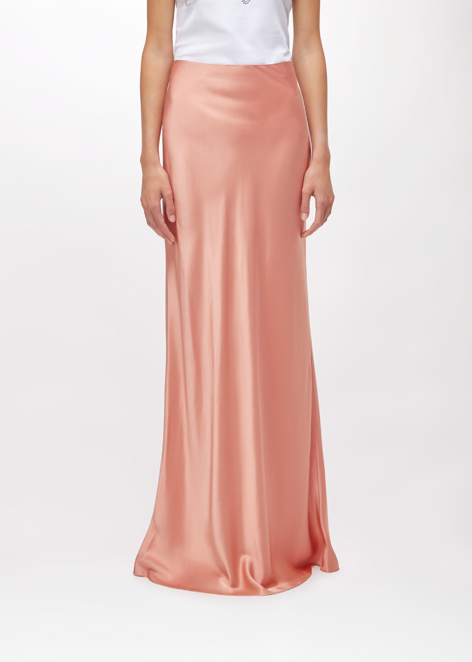 gonna lunga in raso RA6168T448A 61220 Blugirl 