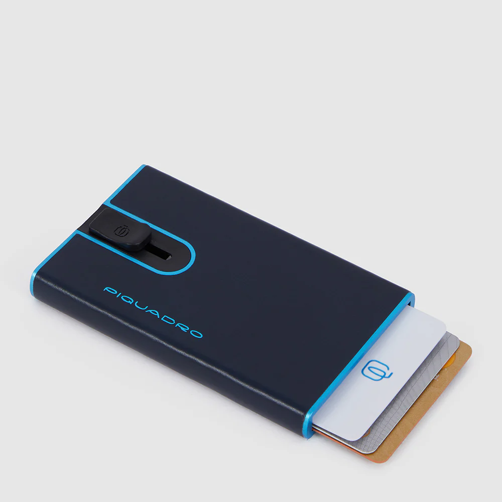 portacarte sottile PP4825B2BLR BLU2 PIQUADRO 