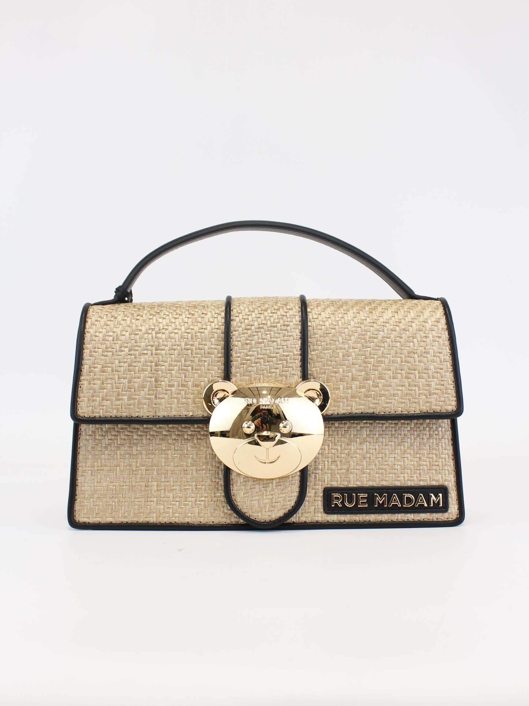 borsa piccola teddy it 1204 BLACK RUE MADAM PARIS 