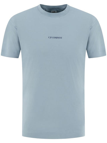 t-shirt sleeve logo 20CMTS087A 005100W 809 CP COMPANY 