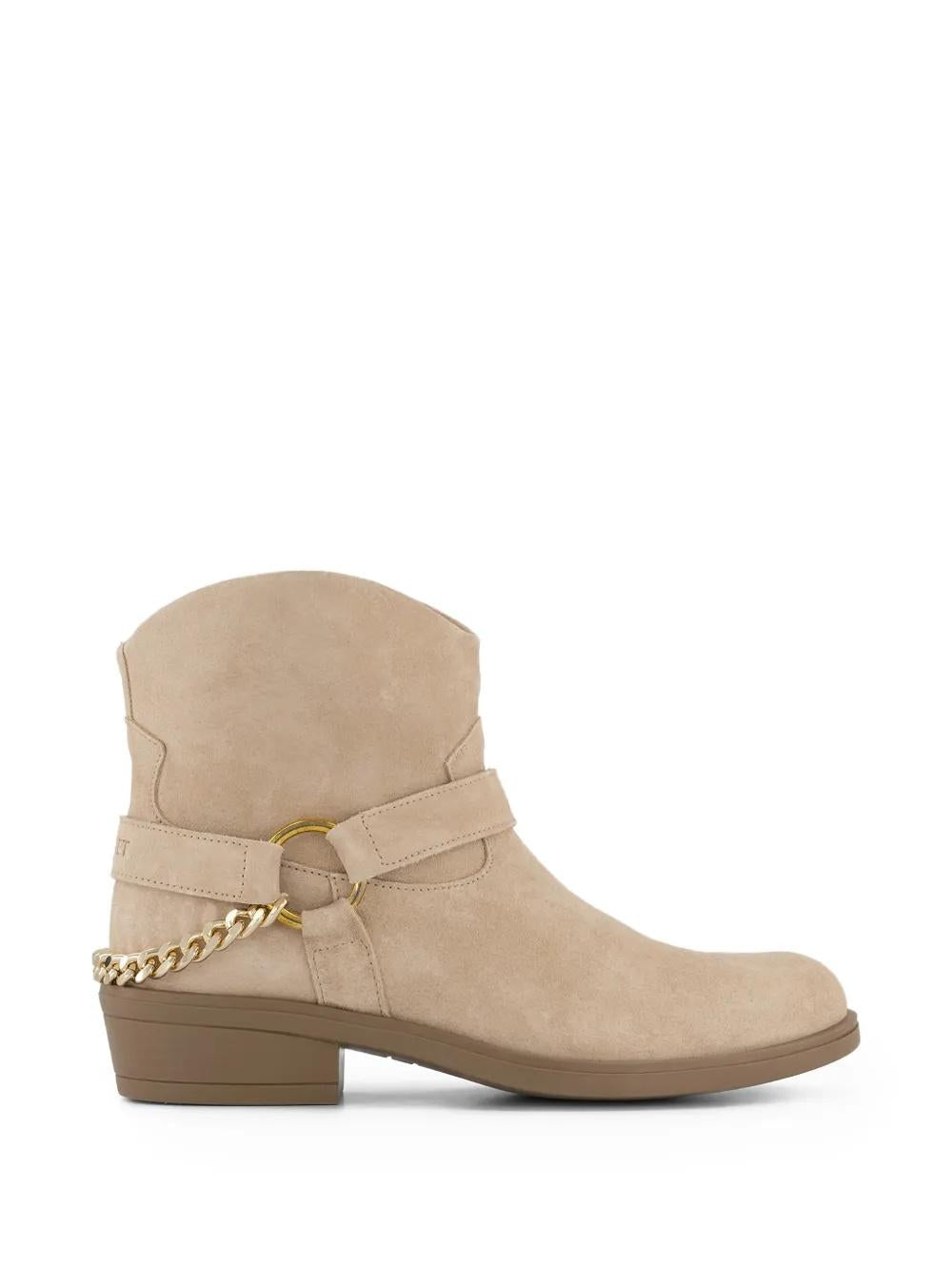 Stivaletto texano con catena 261GCJ030 13191 TWINSET GIRL 