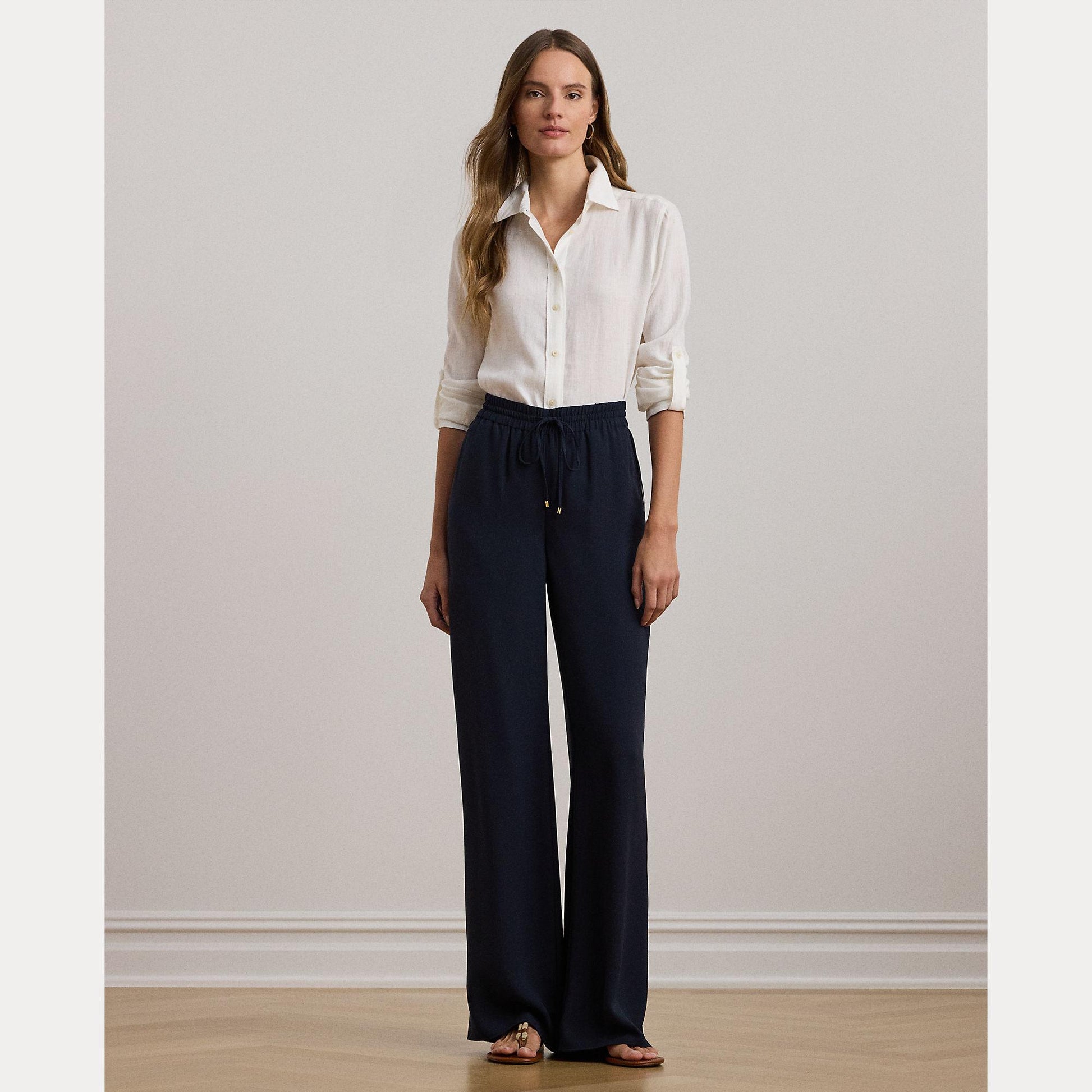 camicia in lino relaxed fit 200-782777 001 LAUREN RALPH LAUREN 