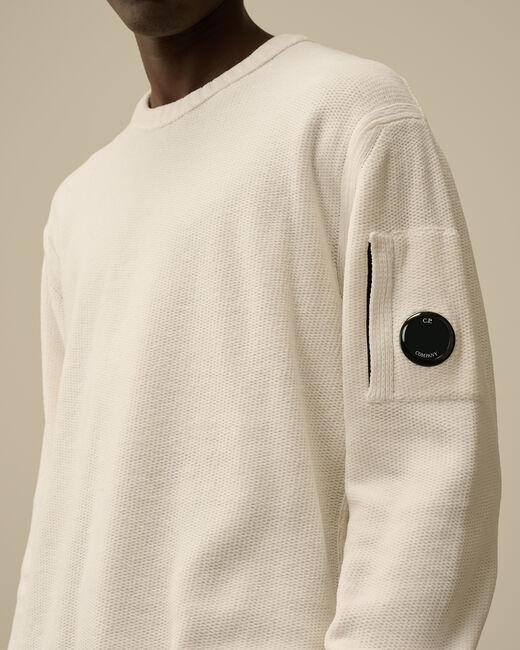 Maglia con lente iconica 17CMKN086A 005558G 103 CP COMPANY 