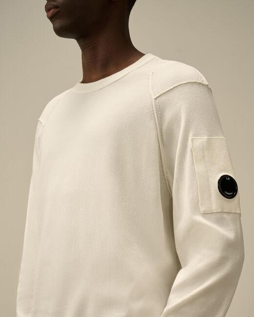 maglioncino con lente sea island 18CMKN026A 004037A 103 CP COMPANY 