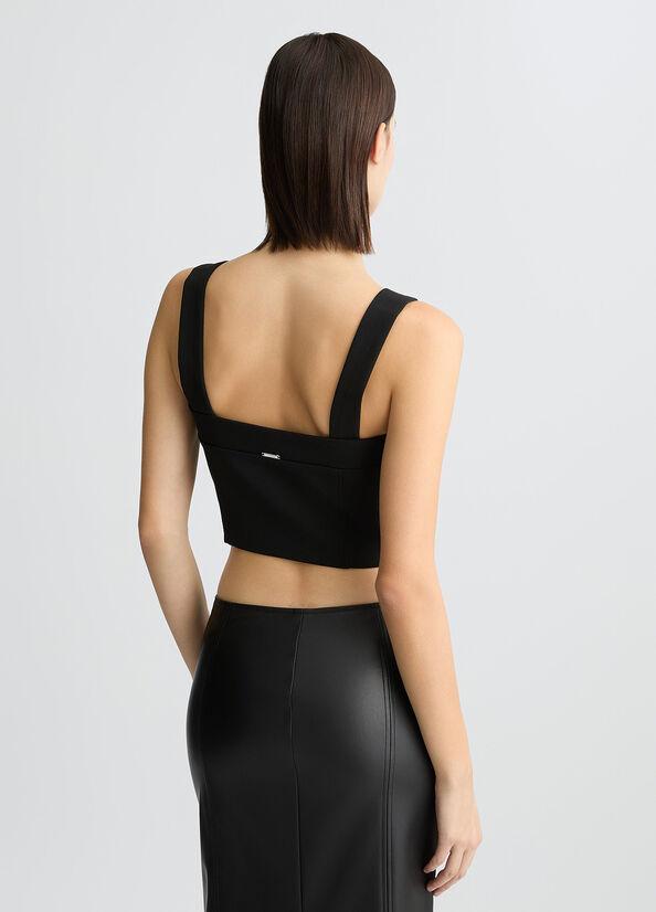 top con strass WA5072TS896 22222 liU JO 