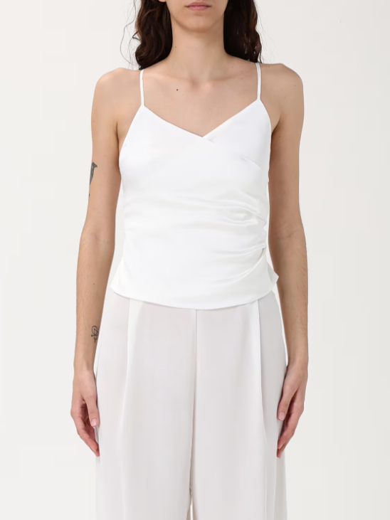 top con fiocco posteriore H.M2933.4202 PANNA HANITA 