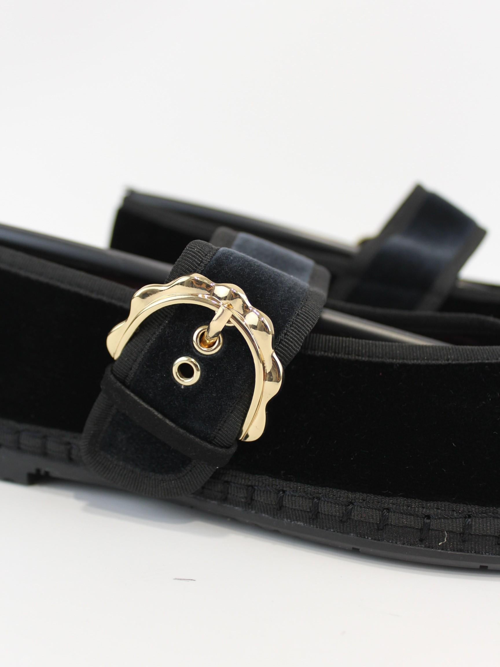 Ballerina Sophie black SOPHIE BLACK ASFALTO FLABELUS 