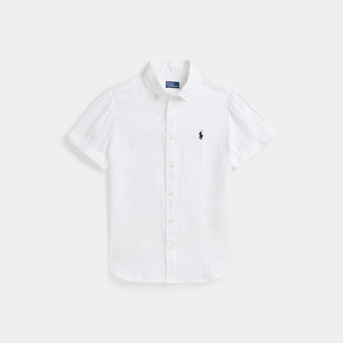 camicia in lino maniche corte 211-973366 002 RALPH LAUREN POLO 