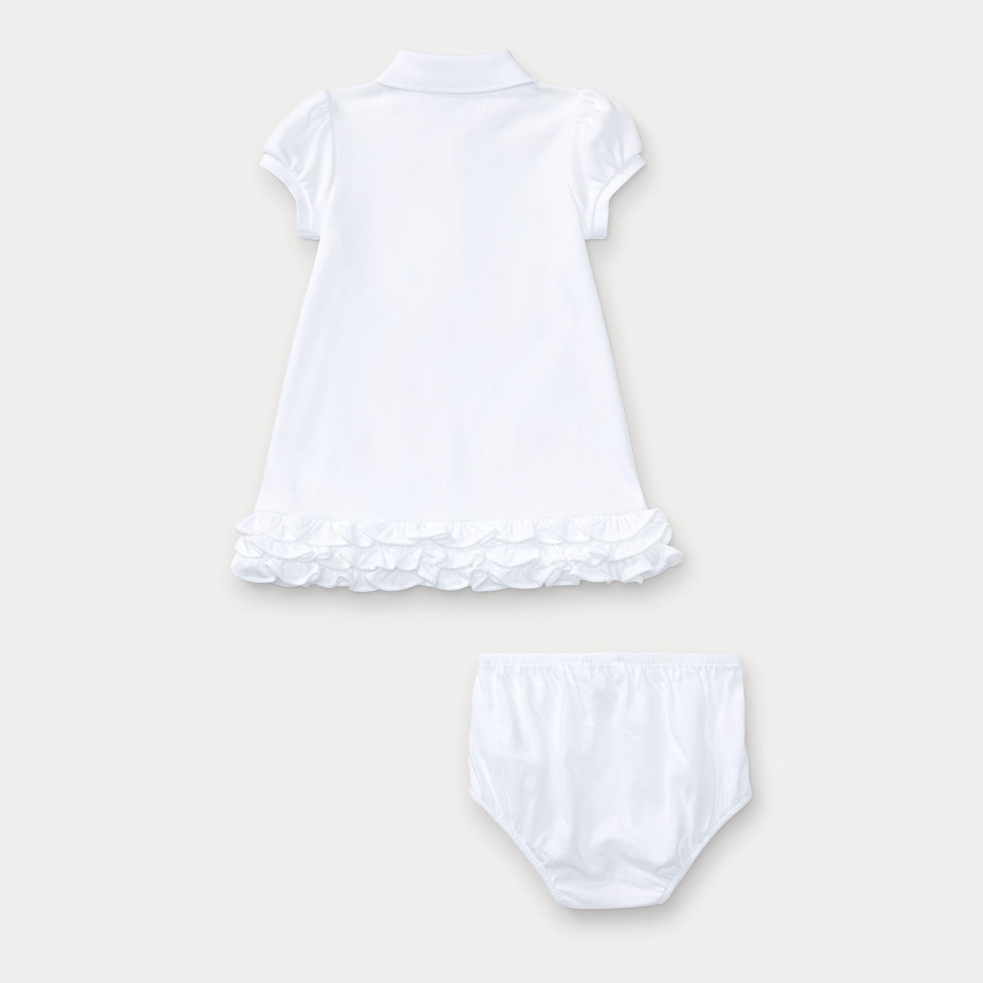 abito polo con volant e bloomer 310-676237 002 RALPH LAUREN POLO 