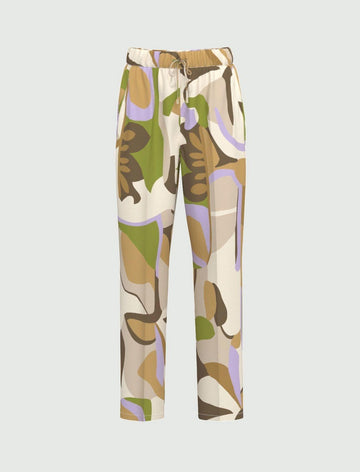 jogger in twill EMMOSSO 001 EMME MARELLA 