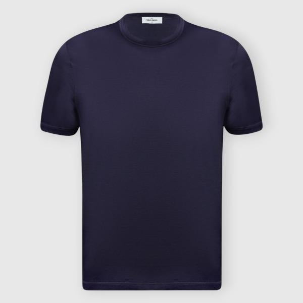T-shirt in filo di scozia 60133 74002 598 GRAN SASSO 
