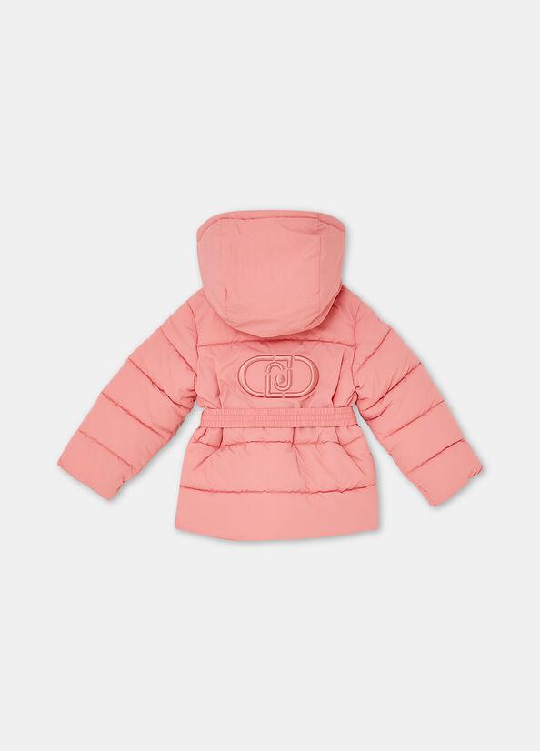 giubbino imbottito con cintura KF5059T9820 61723 LIU JO JUNIOR 