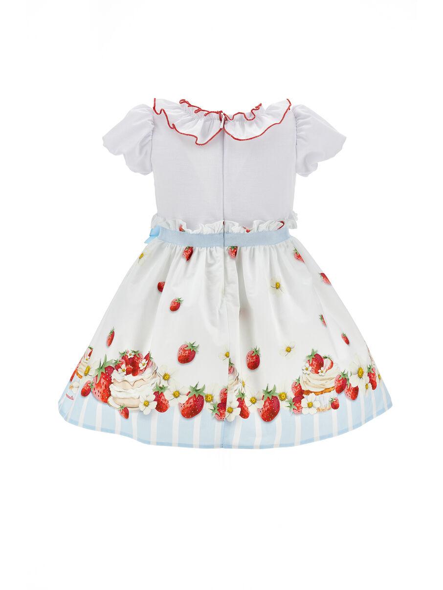abito con stampa dolci 31G919 7642 9944 MONNALISA 