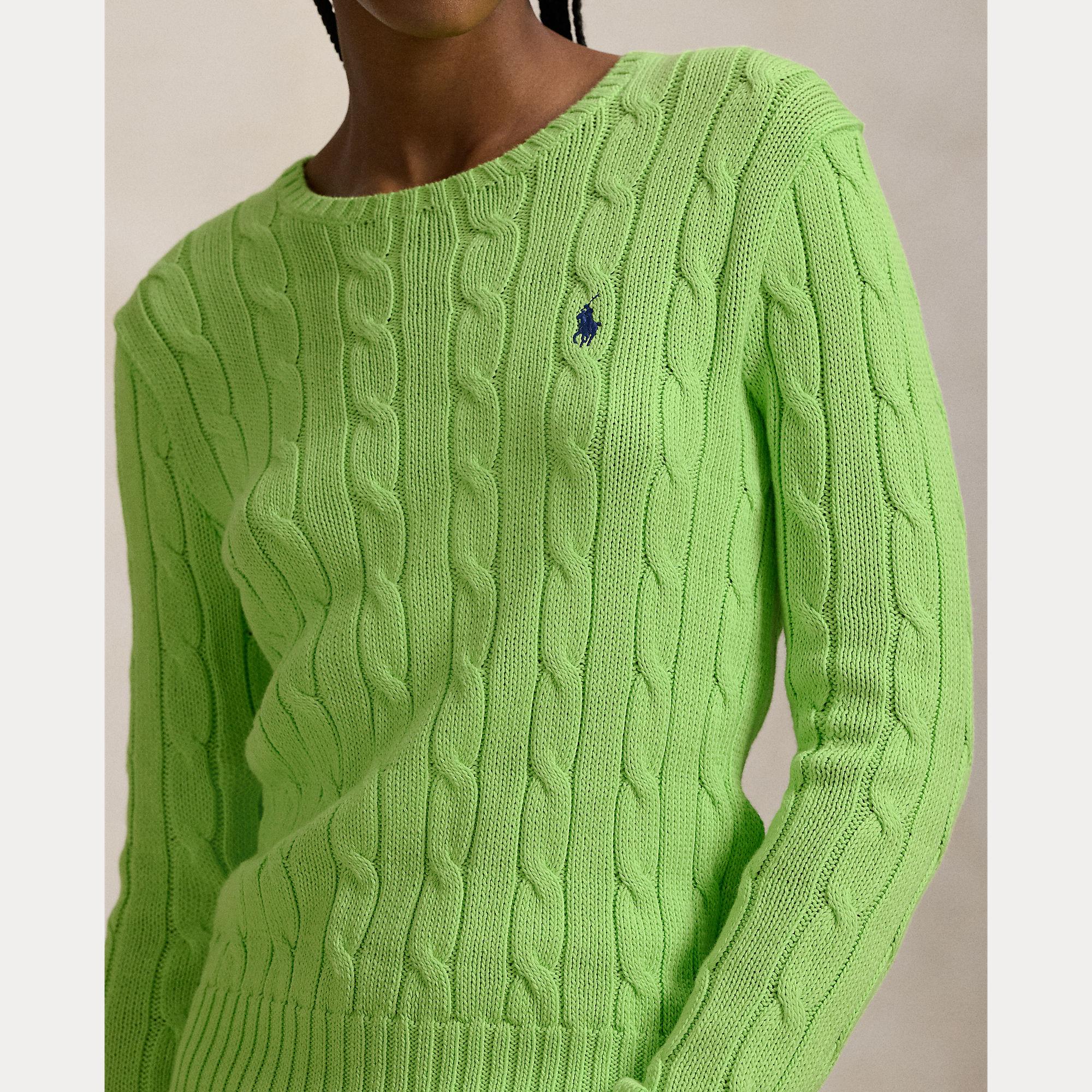 maglia girocollo a trecce 211-971869 504 RALPH LAUREN POLO 
