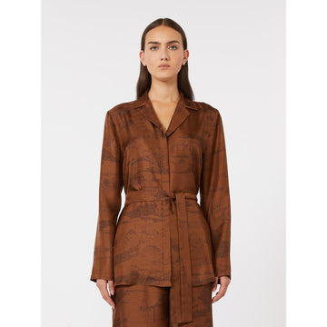 giacca in seta stampata MSTABITURO 004 MAXMARA STUDIO 