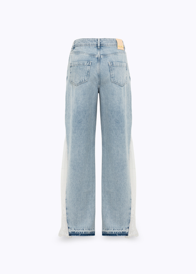 jeans con pizzo RA6181D5009 77488 Blugirl 