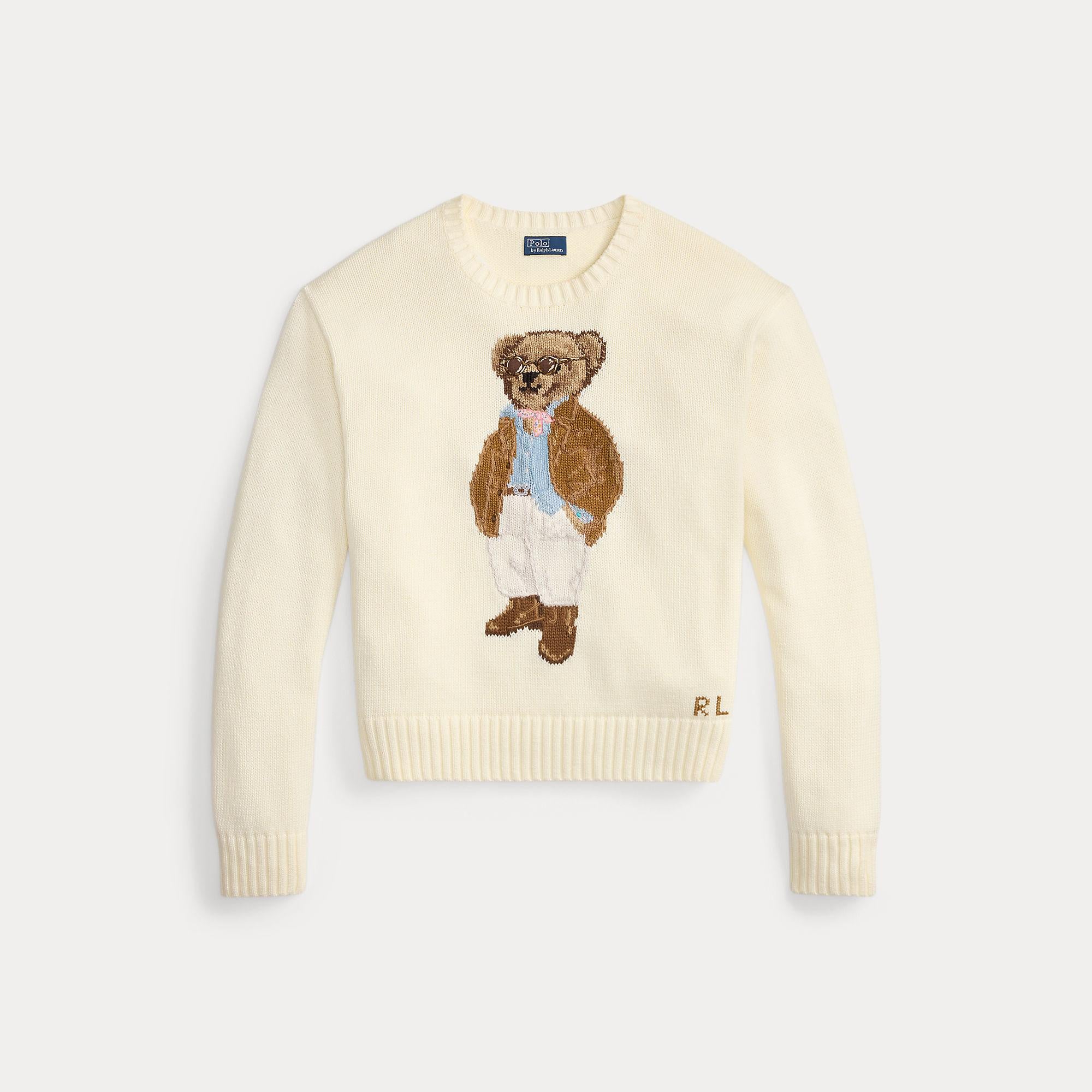 maglione polo bear in cotone 211-A96248 001 RALPH LAUREN POLO 