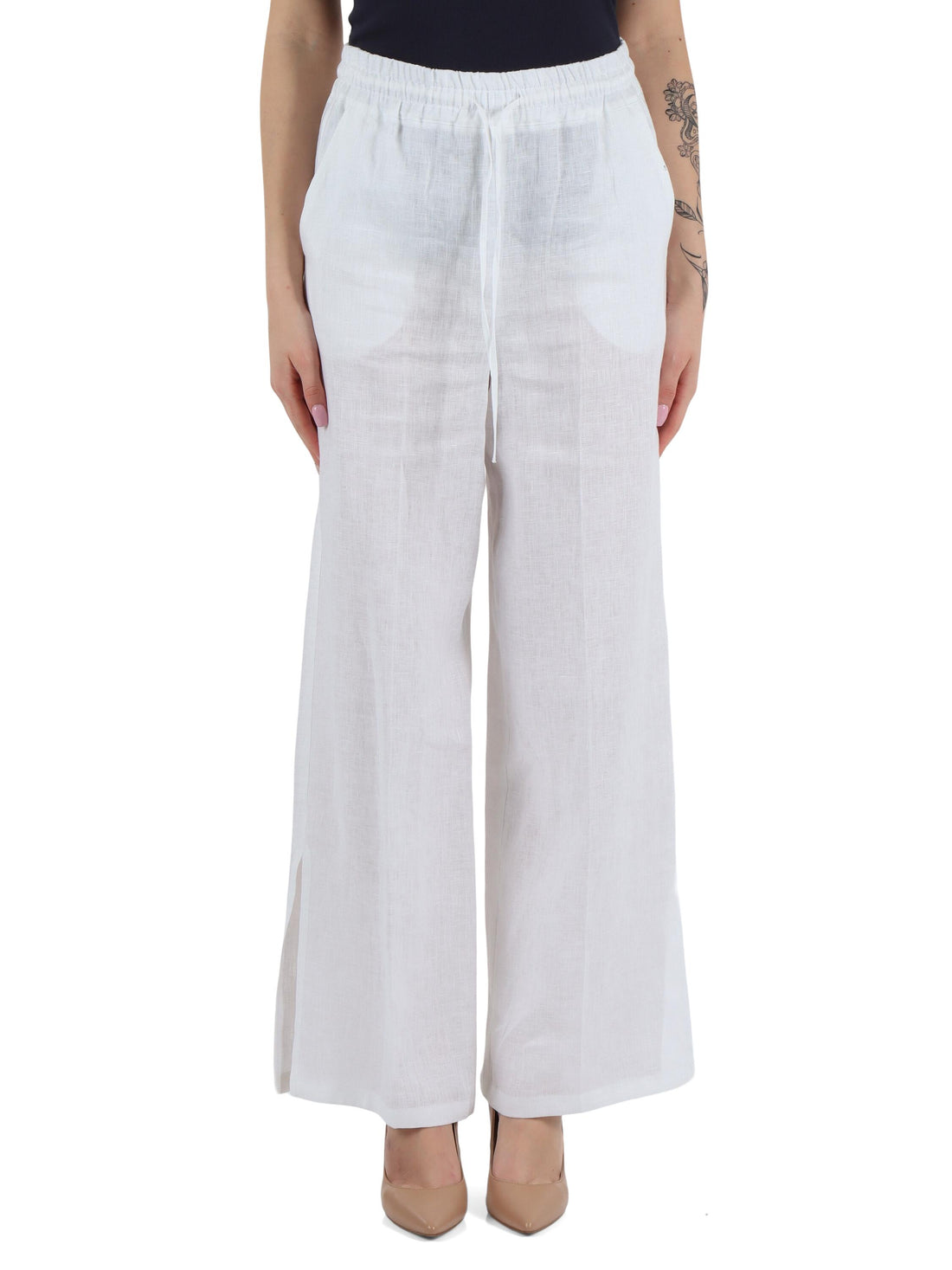 Pantalone in lino DANCE 006 EMME MARELLA 