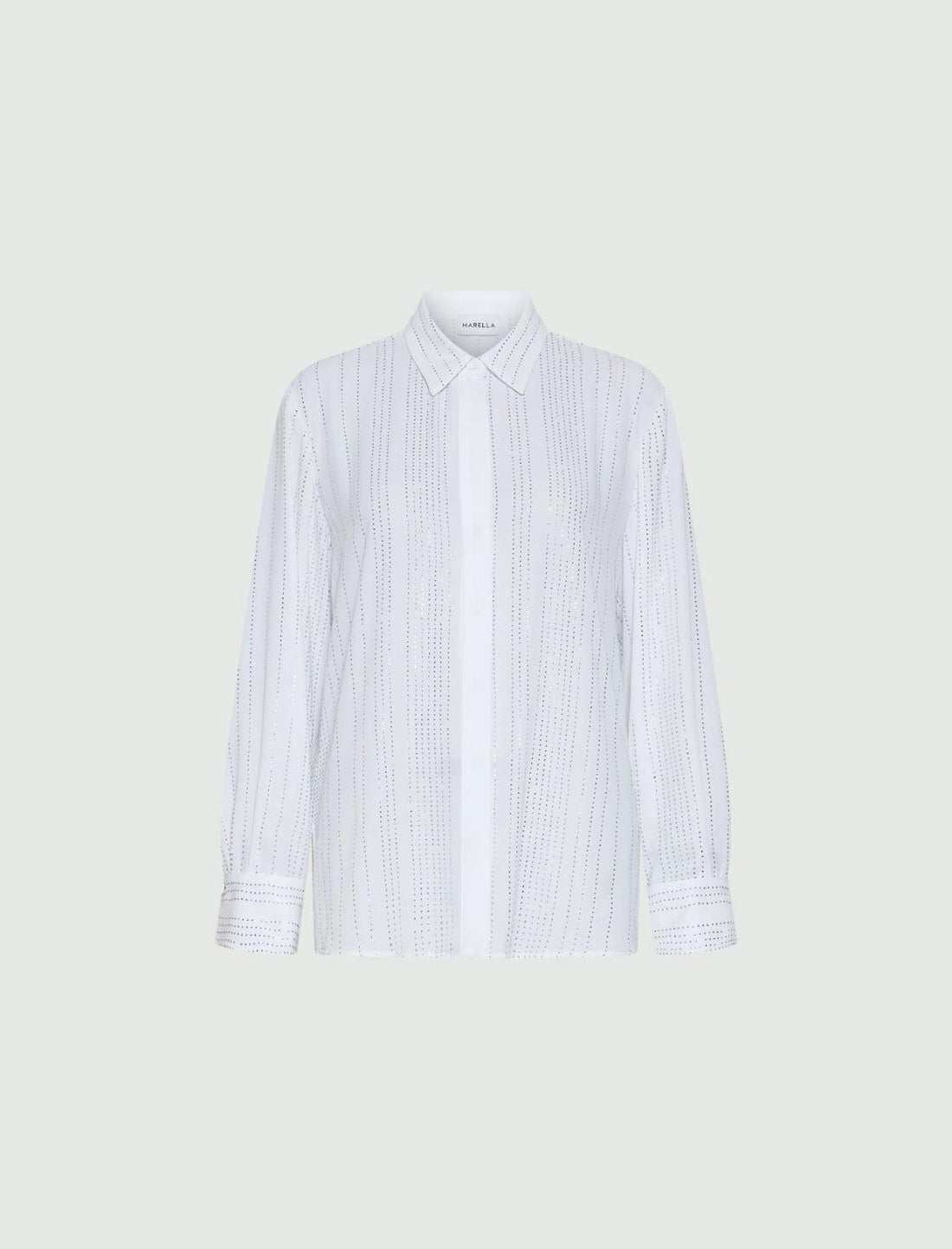 camicia in georgette con strass BE 001 MARella 