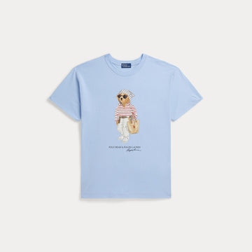 t-shirt con orsetto polo 211-A12734 001 RALPH LAUREN POLO 