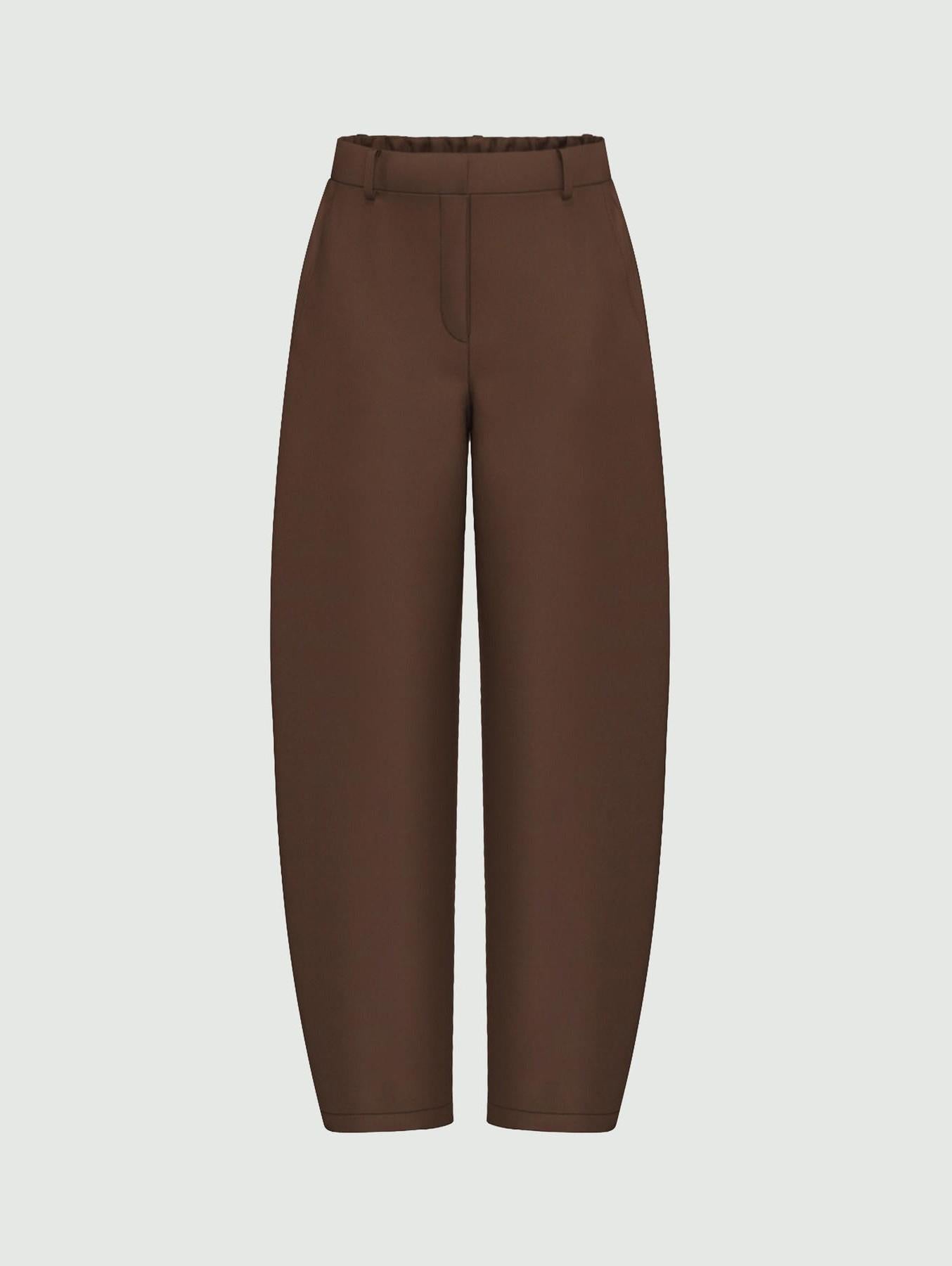 pantalone in raso stretch EMIVERANDA 002 EMME MARELLA 