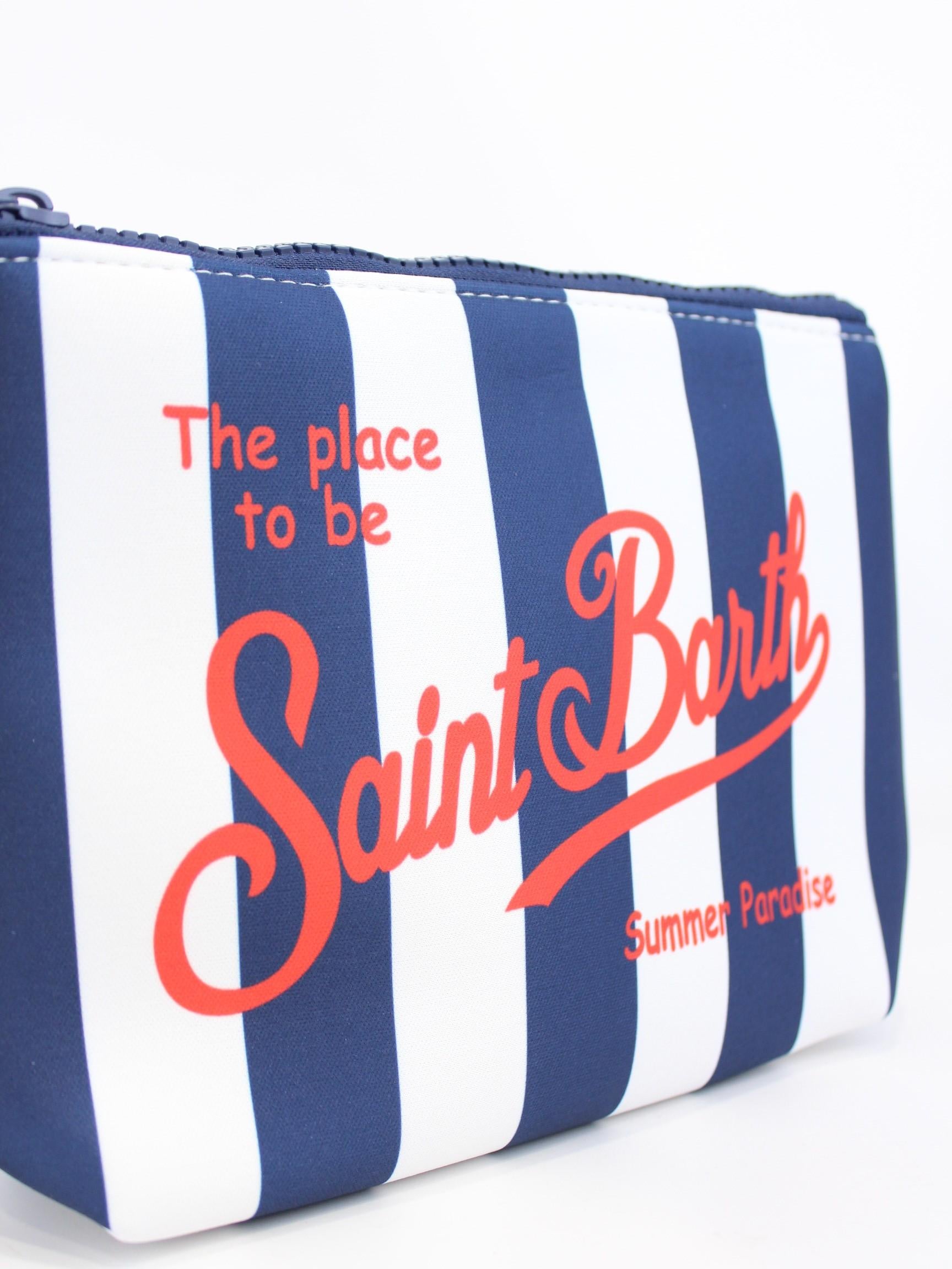 pochette aline stripes ALINE STRIPES 07817 MC2 SAINT BARTH 