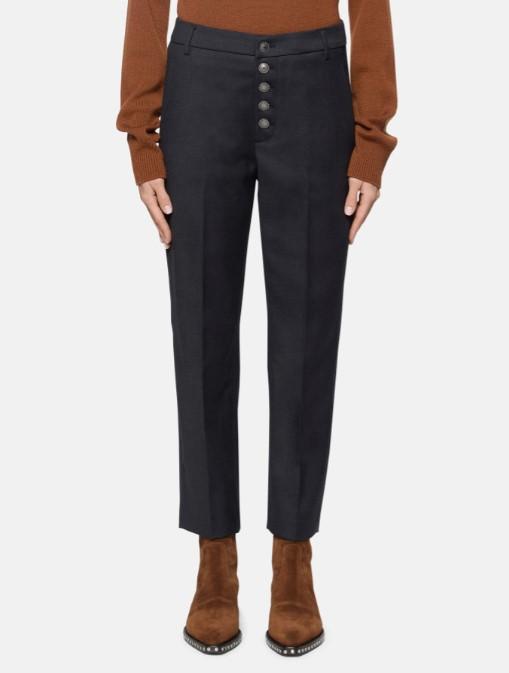 pantalone nima loose DP576 WF0178 XXX 890 DONDUP 