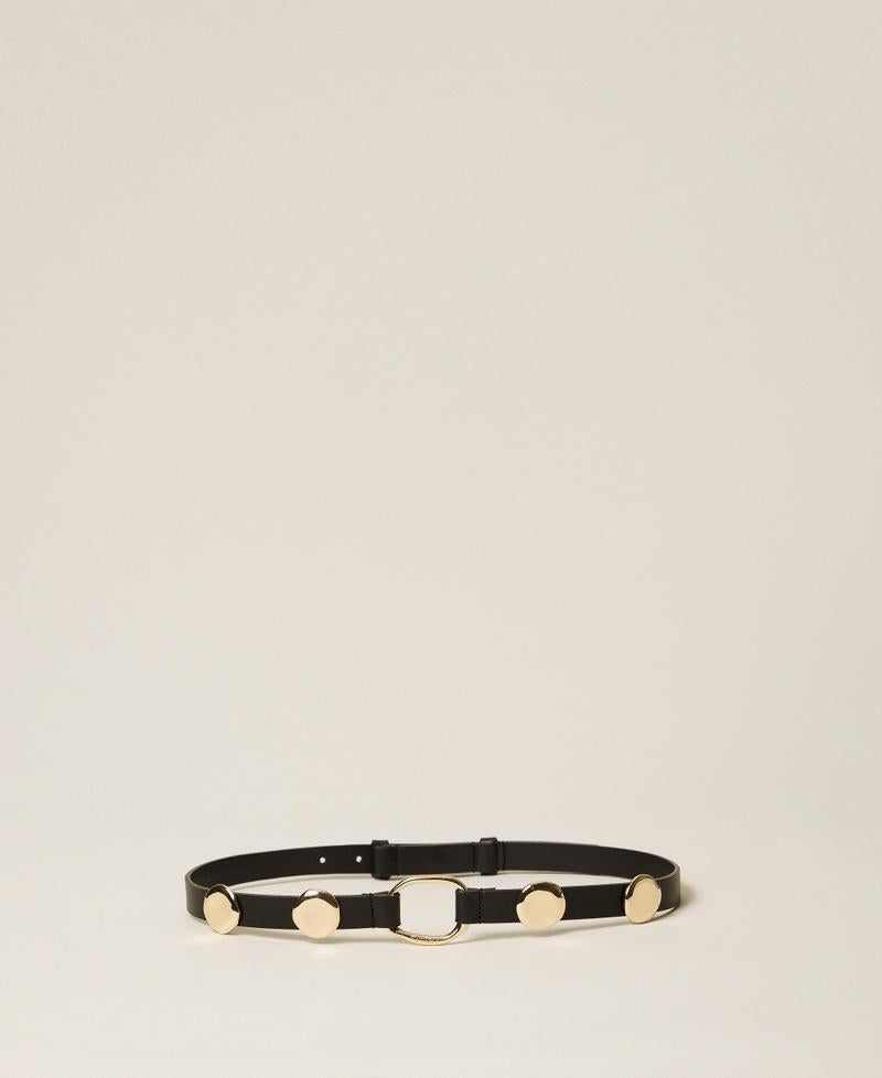 cintura con anelli e borchie 261TO5310 00006 TWINSET 