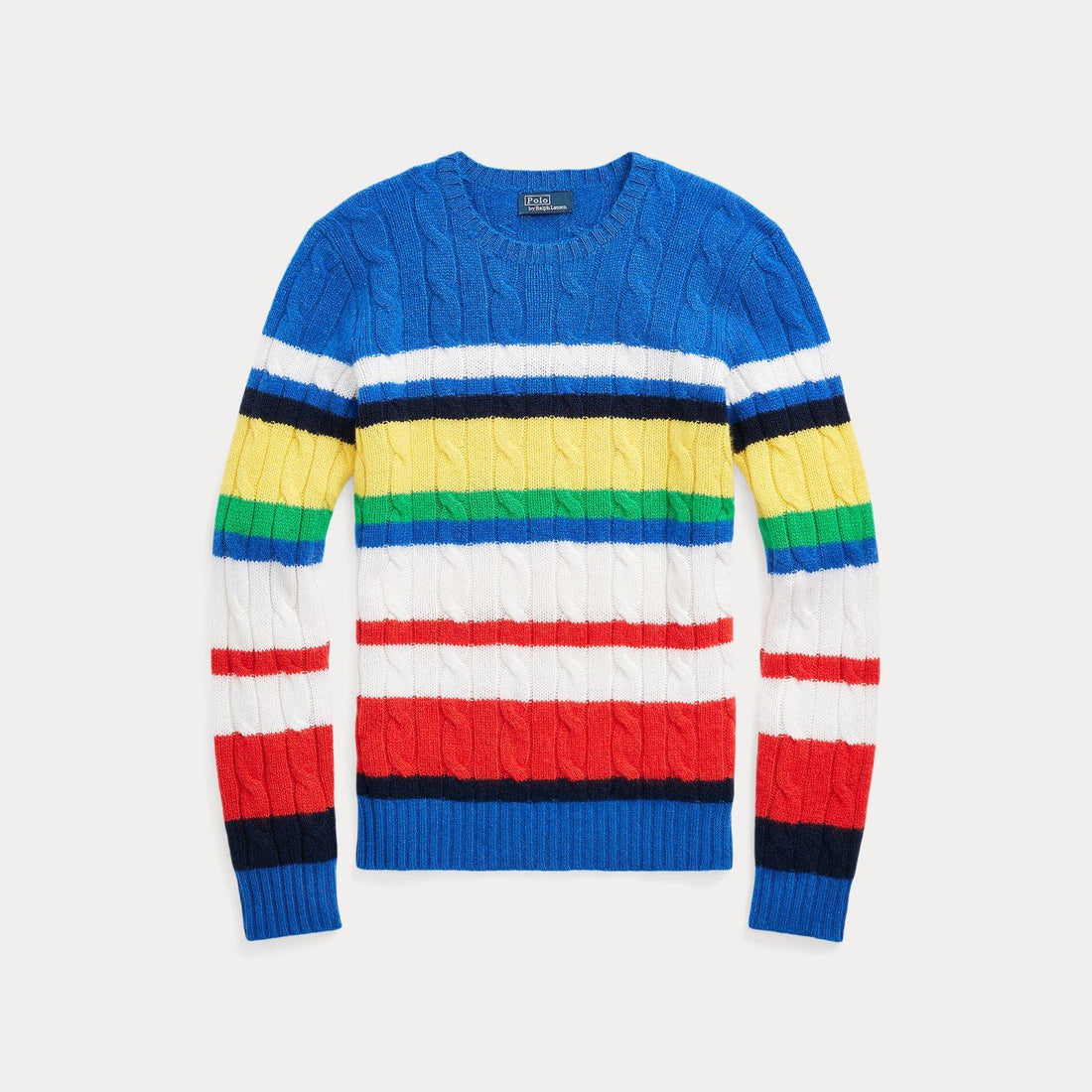 Maglione multicolor in cashmere 211-924446 001 RALPH LAUREN POLO 