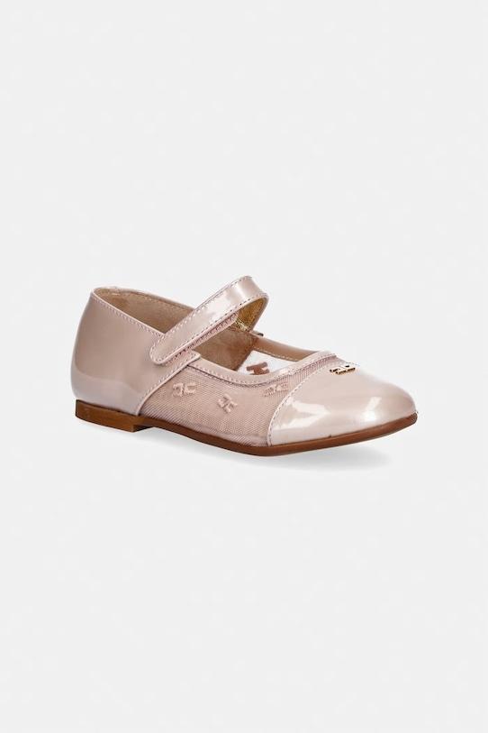 ballerina in pelle lucida F1A3E0474 ROSA ELISABETTA FRANCHI 