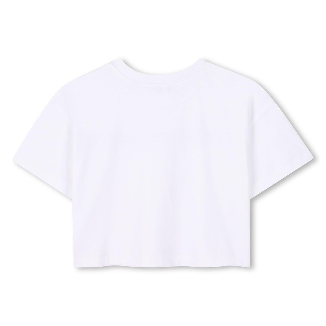 t-shirt cropped strass W60461 10P MARC JACOBS KIDS 