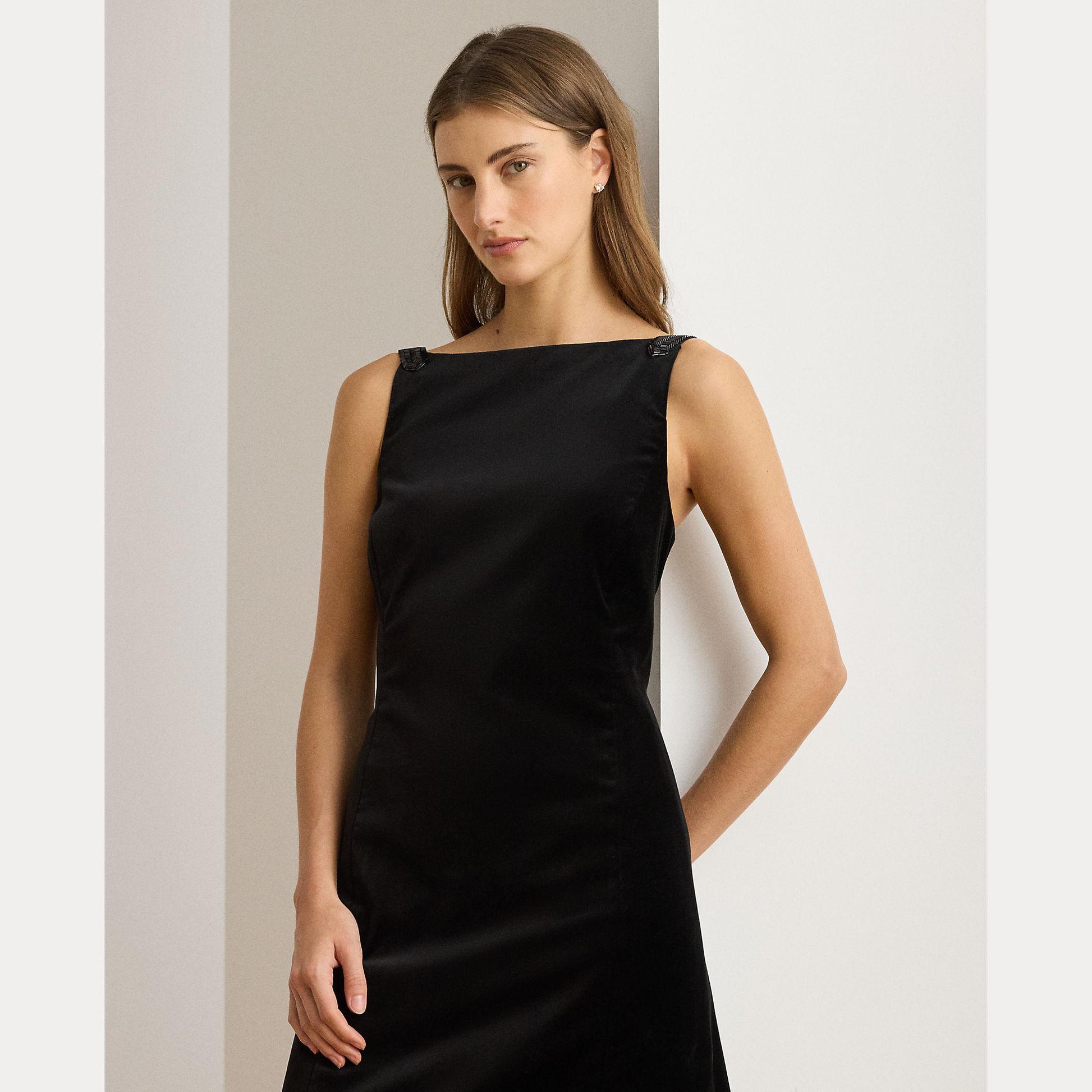 abito in velluto con perline 253-979941 001 LAUREN RALPH LAUREN 