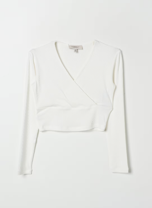 maglia intrecciata 242GJ2435 00526 TWINSET GIRL 