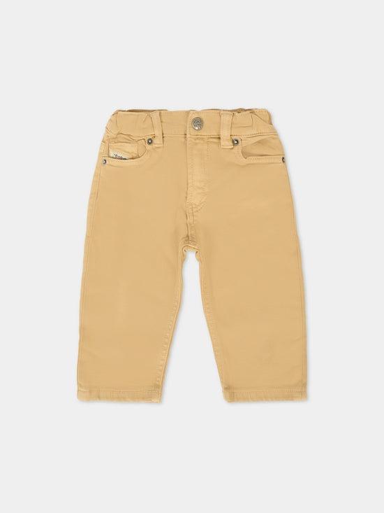 pantalone beige neonato K00322 KXBPV K726 DIESEL 