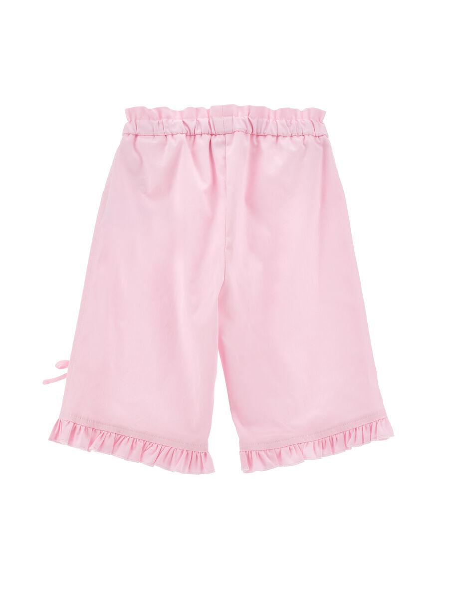 pantalone volants e fiocco 37G404 7301 0090 MONNALISA 