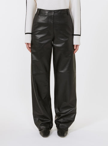pantalone in pelle dagnello RIMMEL 001 MAXMARA STUDIO 