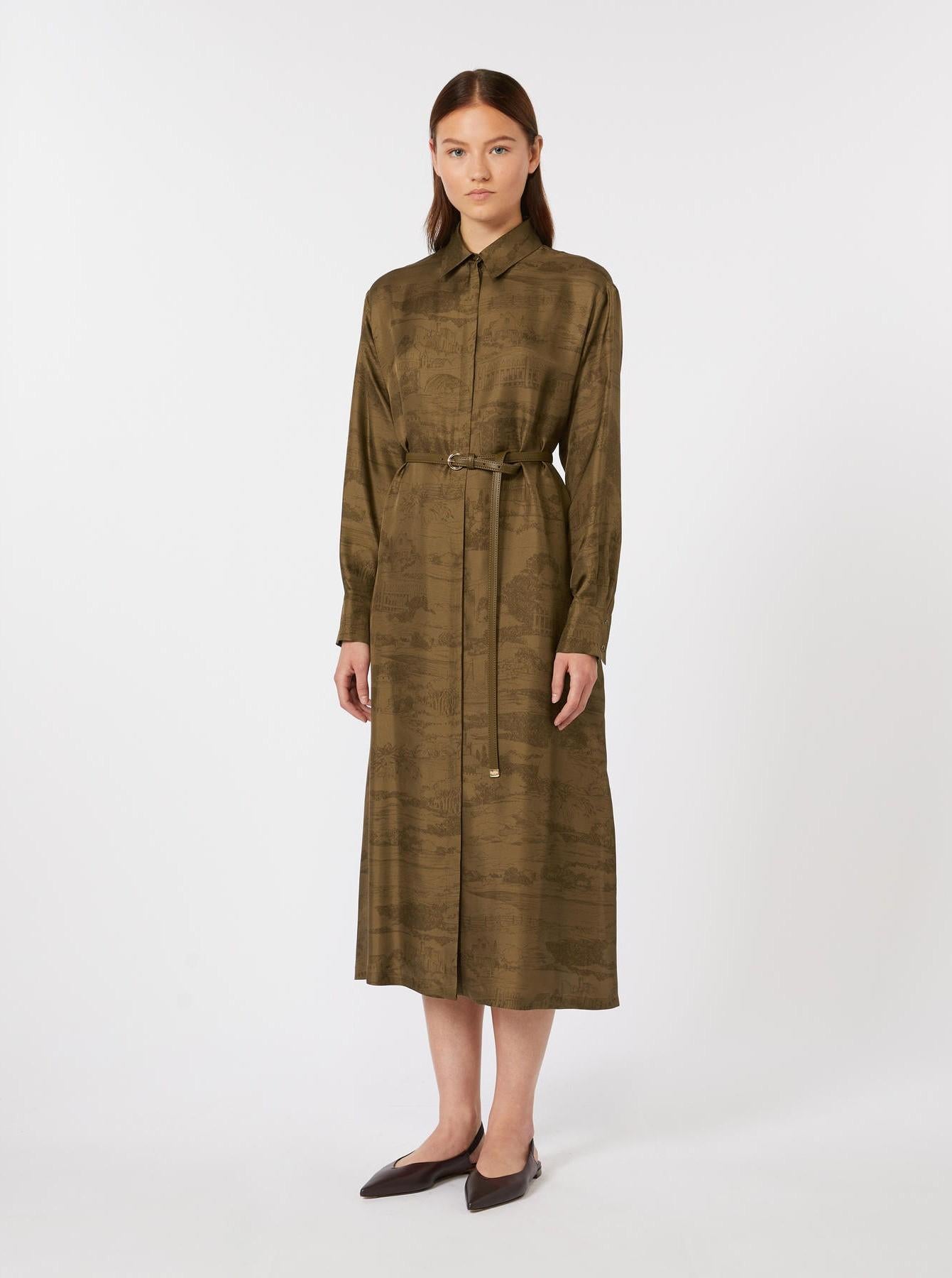 abito in twill di seta MSTSNOB 004 MAXMARA STUDIO 