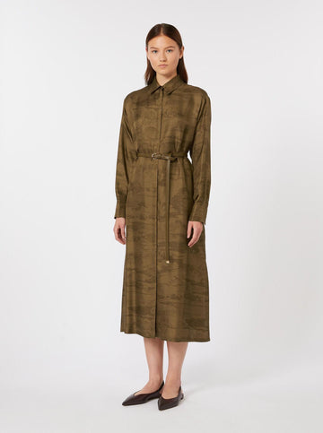 abito in twill di seta MSTSNOB 004 MAXMARA STUDIO 