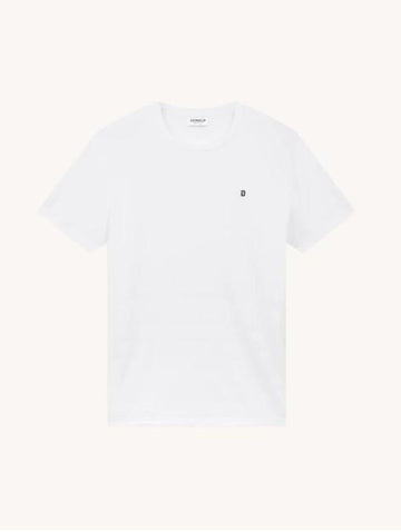 t-shirt con logo sul petto US198JF0271UZL4 000 DONDUP 